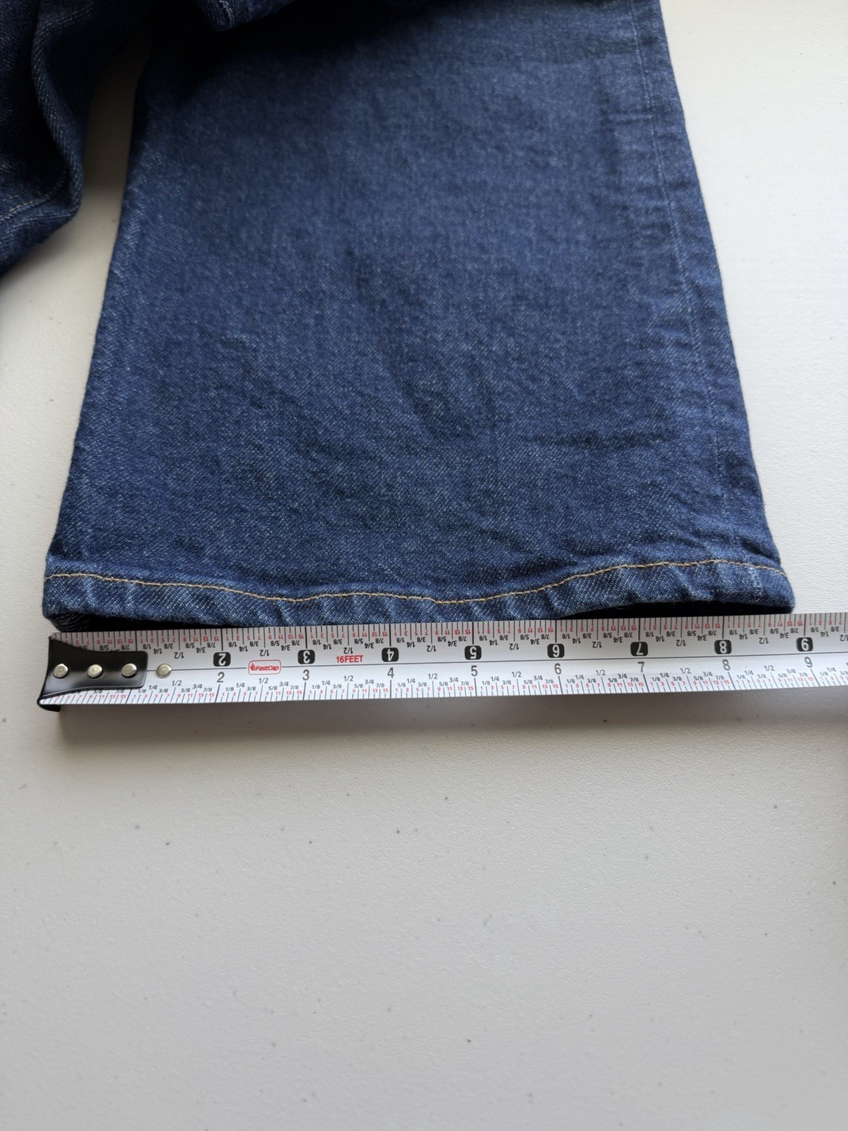 Agolde Ren High Rise Wide Leg Jeans Women’s 27 Blue Denim Stretch A200C-1854