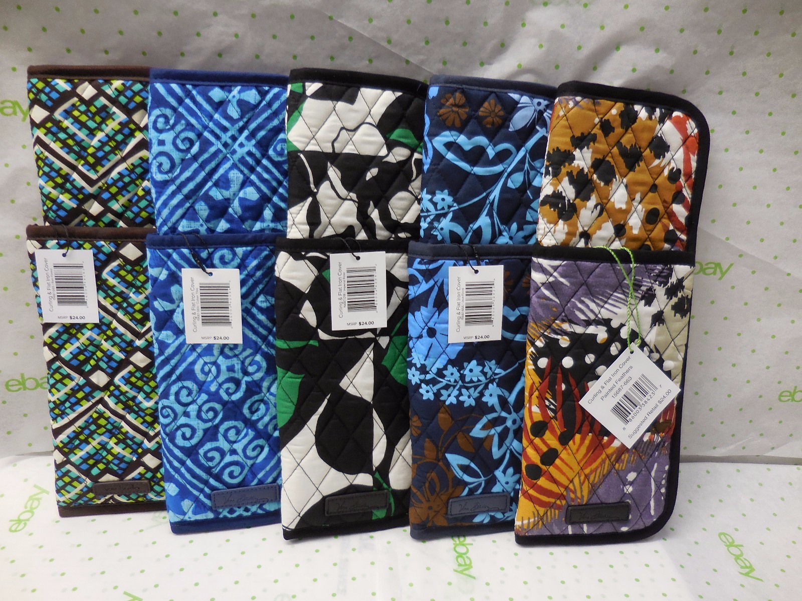 Vera Bradley Curling & Flat Iron Cover Please Choose NEW