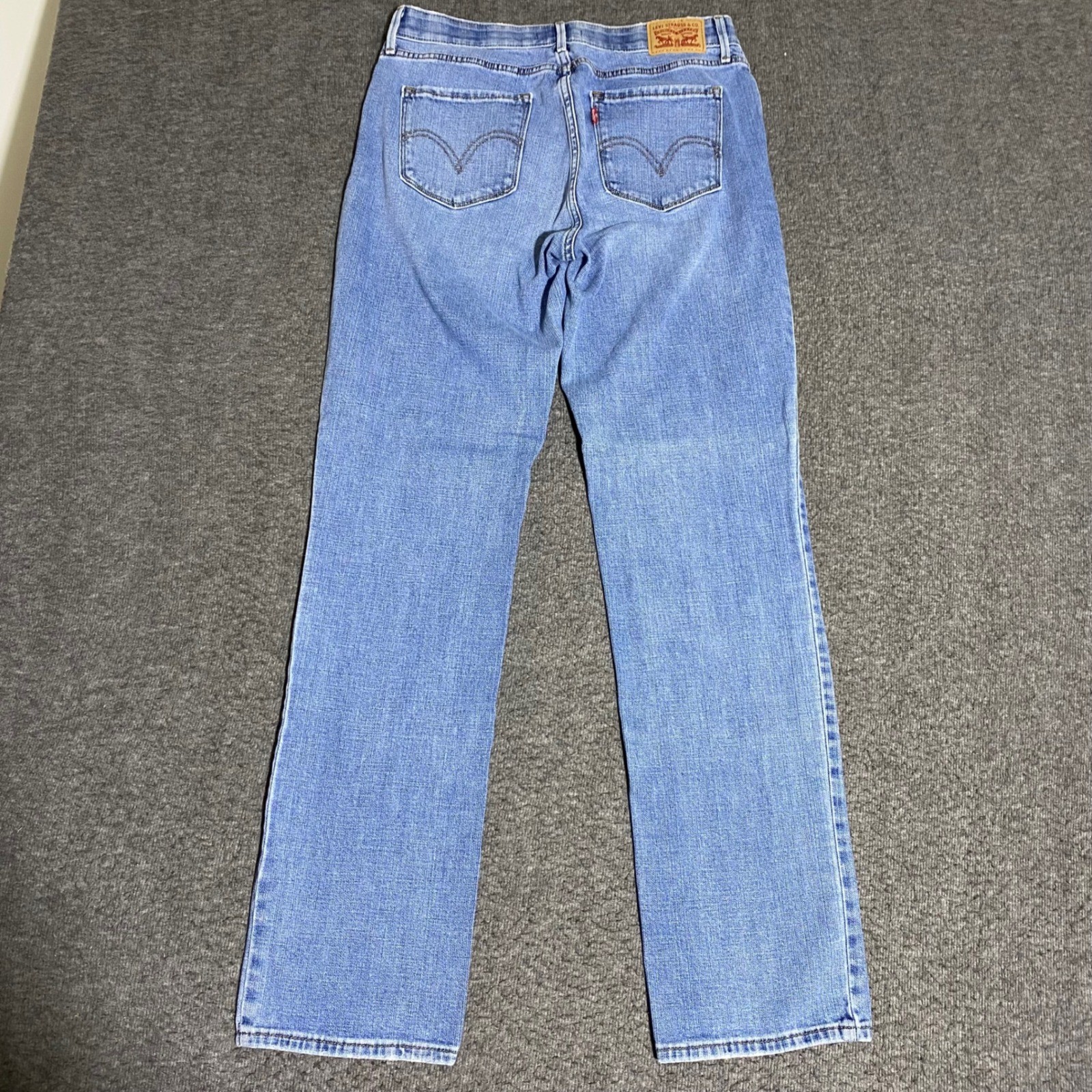 Levi’s 525 Perfect Waist Jeans Womens 10M Light Wash Blue Denim 30×31 Boho Prep