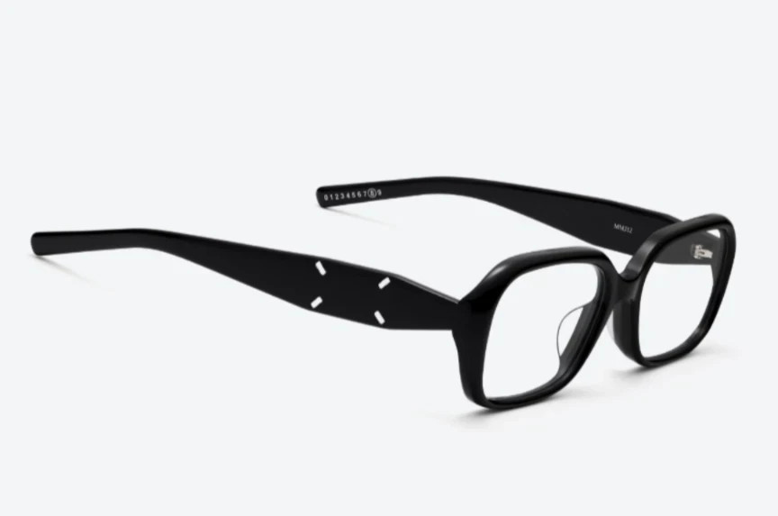Gentle Monster Maison Margiela MM212 01 sunglasses Black/Clear With Case New