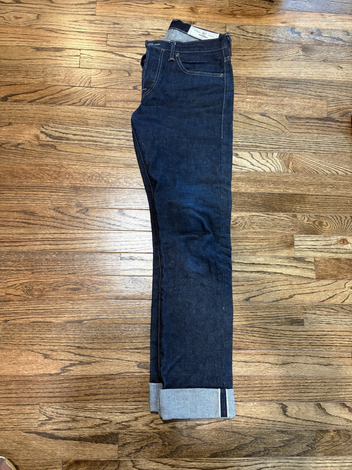 Rogue Territory 15oz Stanton Indigo Selvedge Sl Straight Denim 30×34