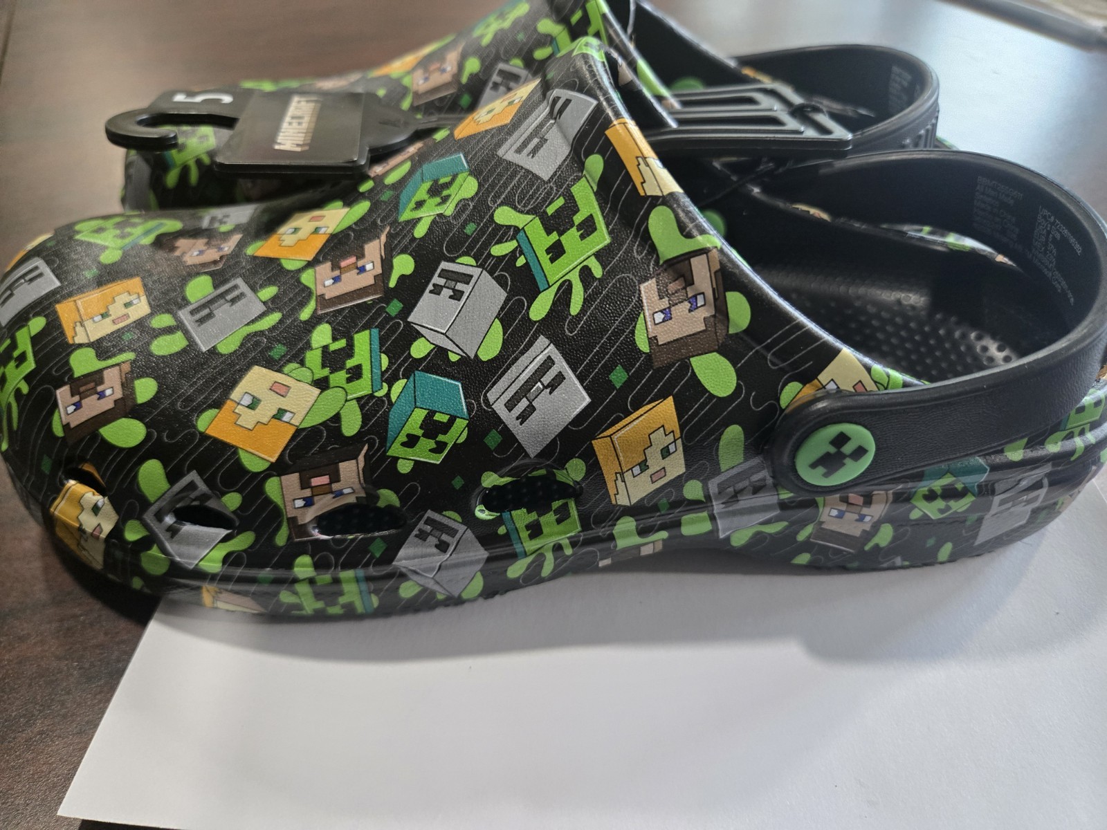 Minecraft Clog Size 5