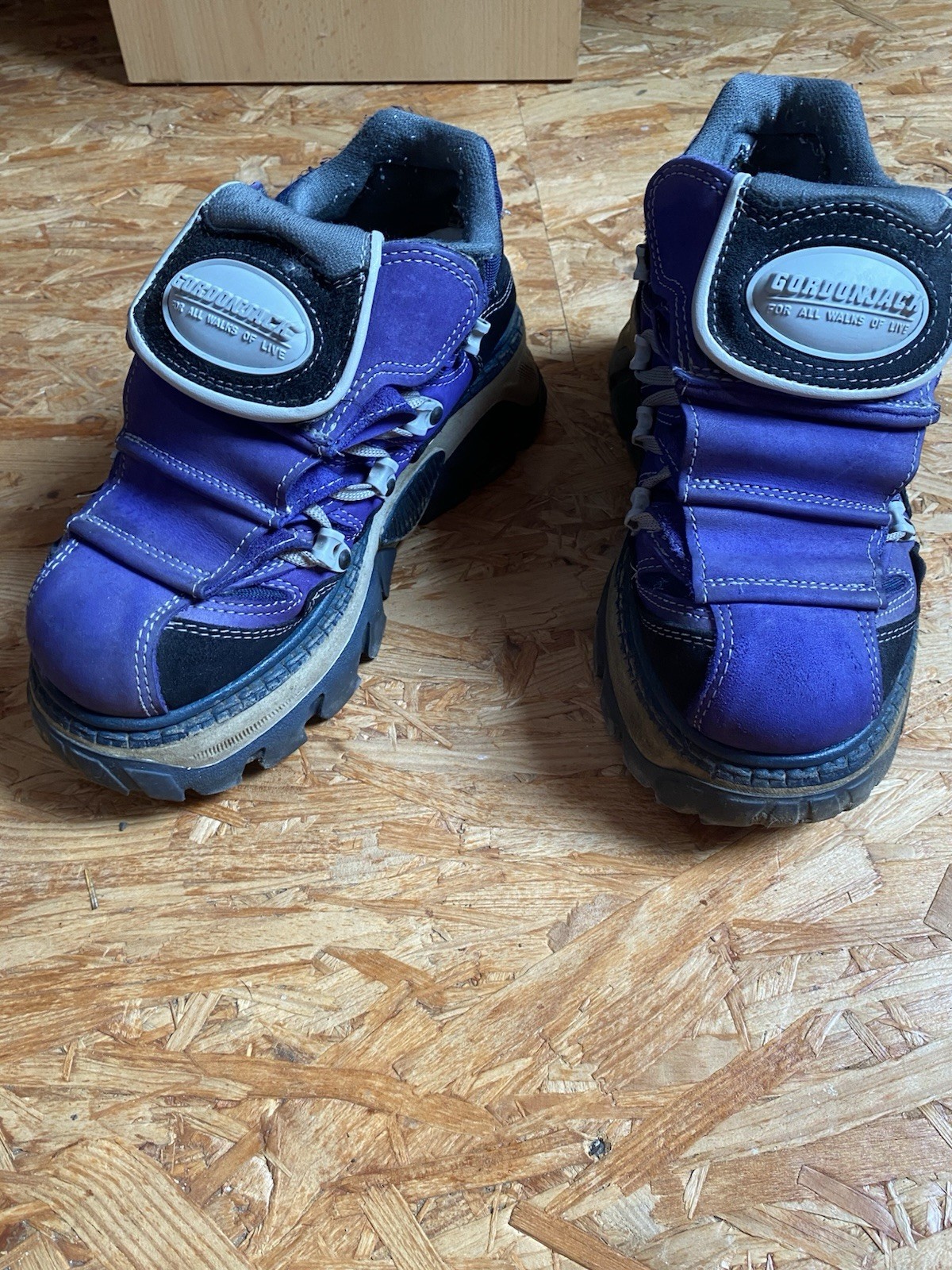 Vintage Y2K Techno Rave Set / Gordon Jack Atom Platform Shoes Size 39 +