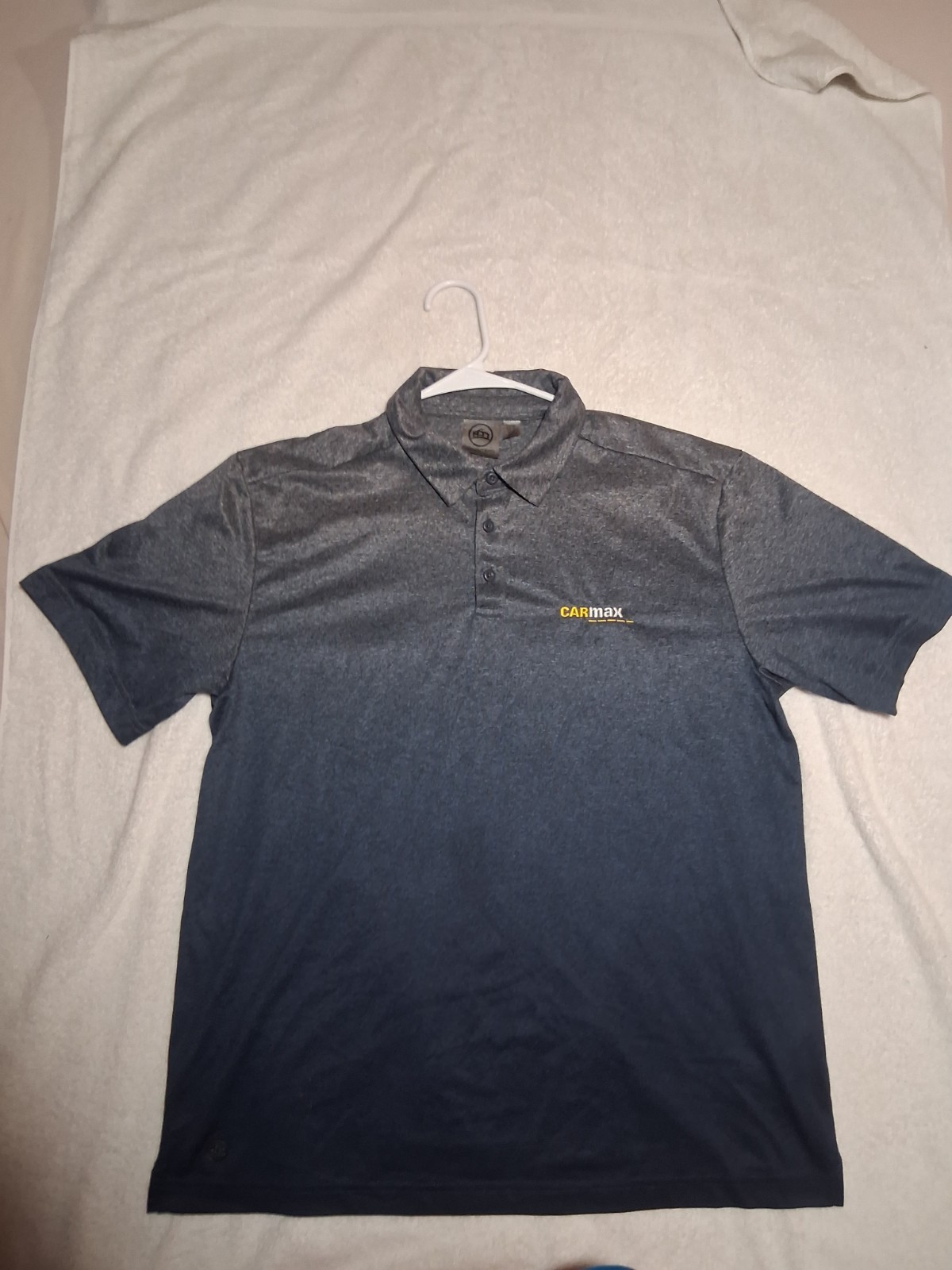 Lot of 5 Carmax Employee Uniform Polo and 1 T-shirt Jacket Men’s Large