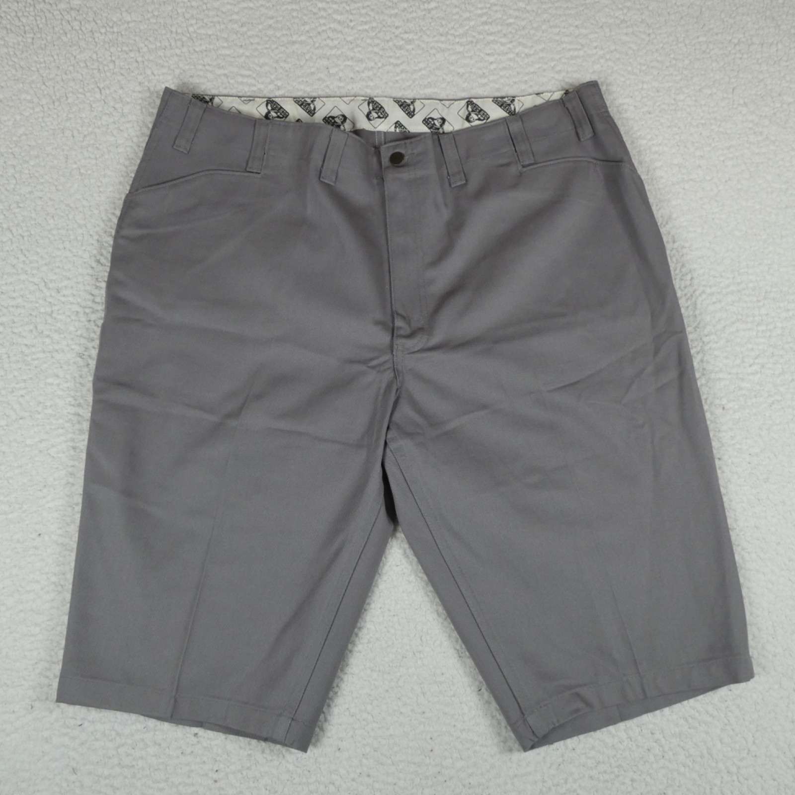 Ben Davis Shorts Men Size 44 Gray Original Ben’s Shorts Cotton/Poly Blend