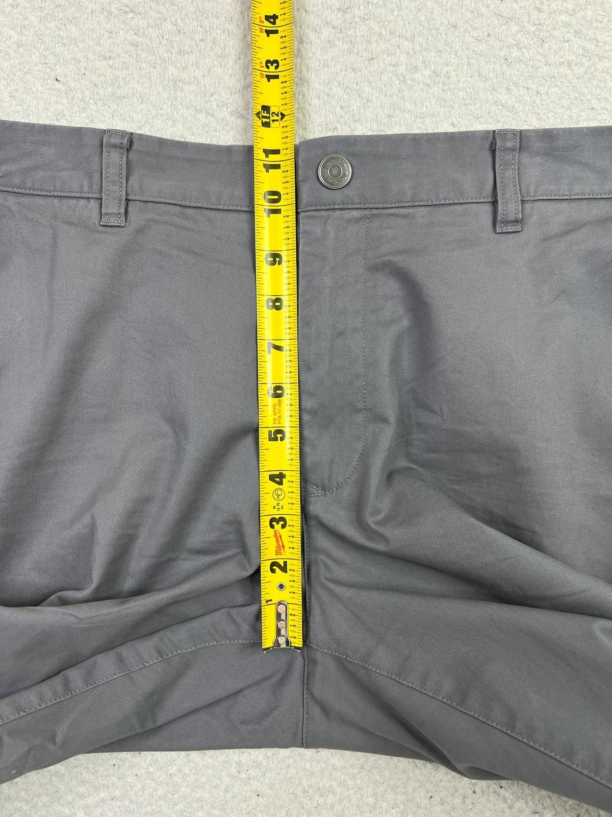 Bonobos Pants Mens 36×30 Gray Straight Fit Chino Stretch Casual Office Dressy