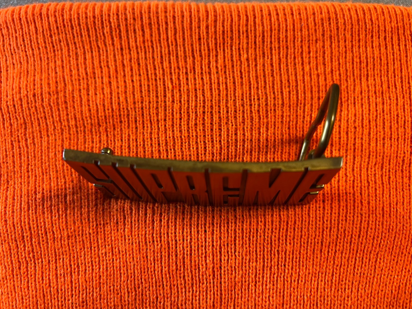 Supreme Brass Belt Buckle 2014 New York BB SIMON True Religion Robins Jeans