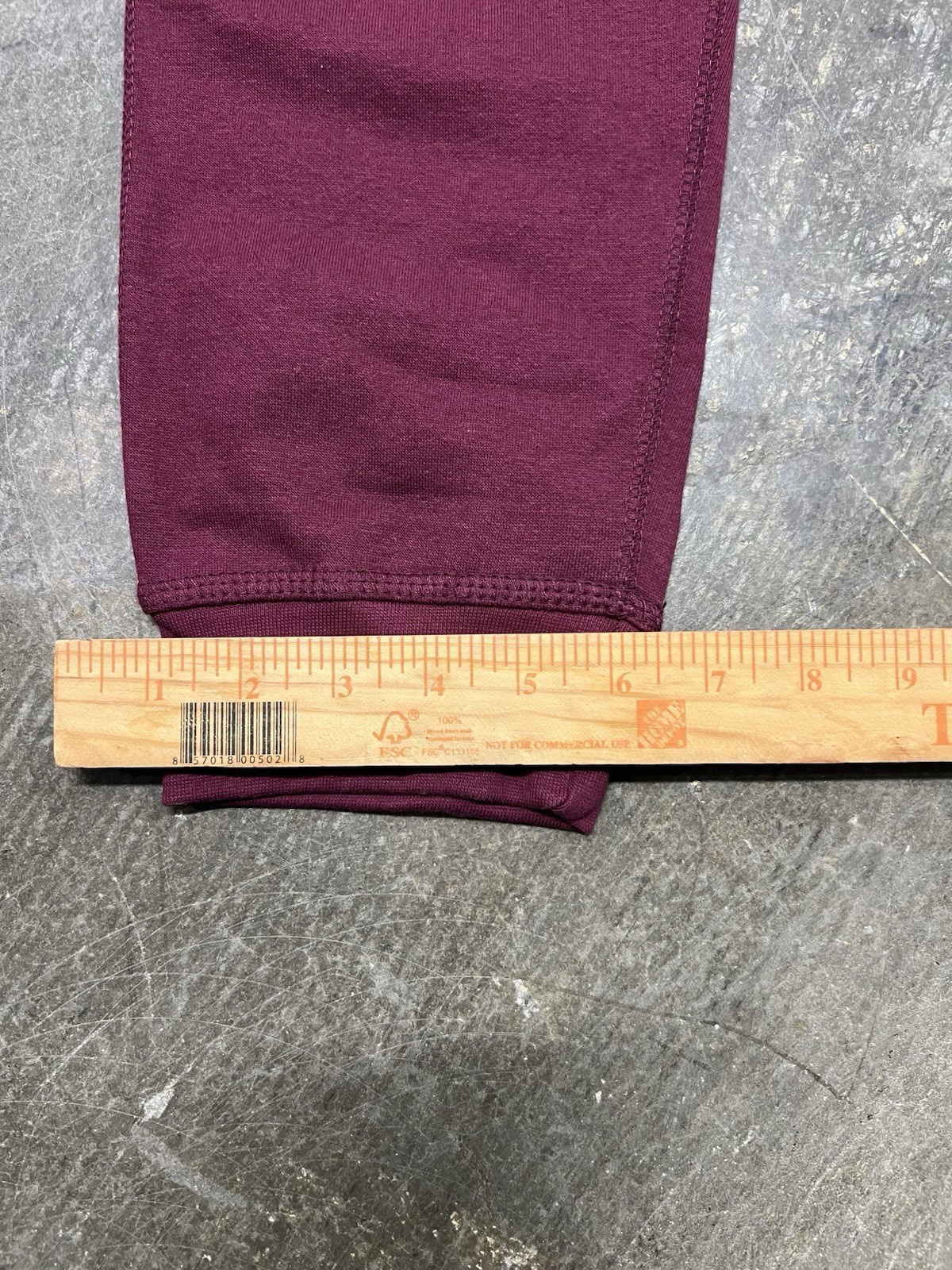 Darc Sport Powerhouse Gym Mens Jogger Sweatpants Size XL Maroon