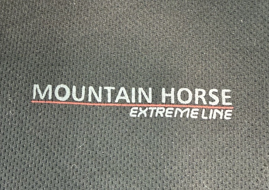Mountain Horse 1/4 Zip Performance Pullover Women’s Sz M Extreme Line Black/Gray