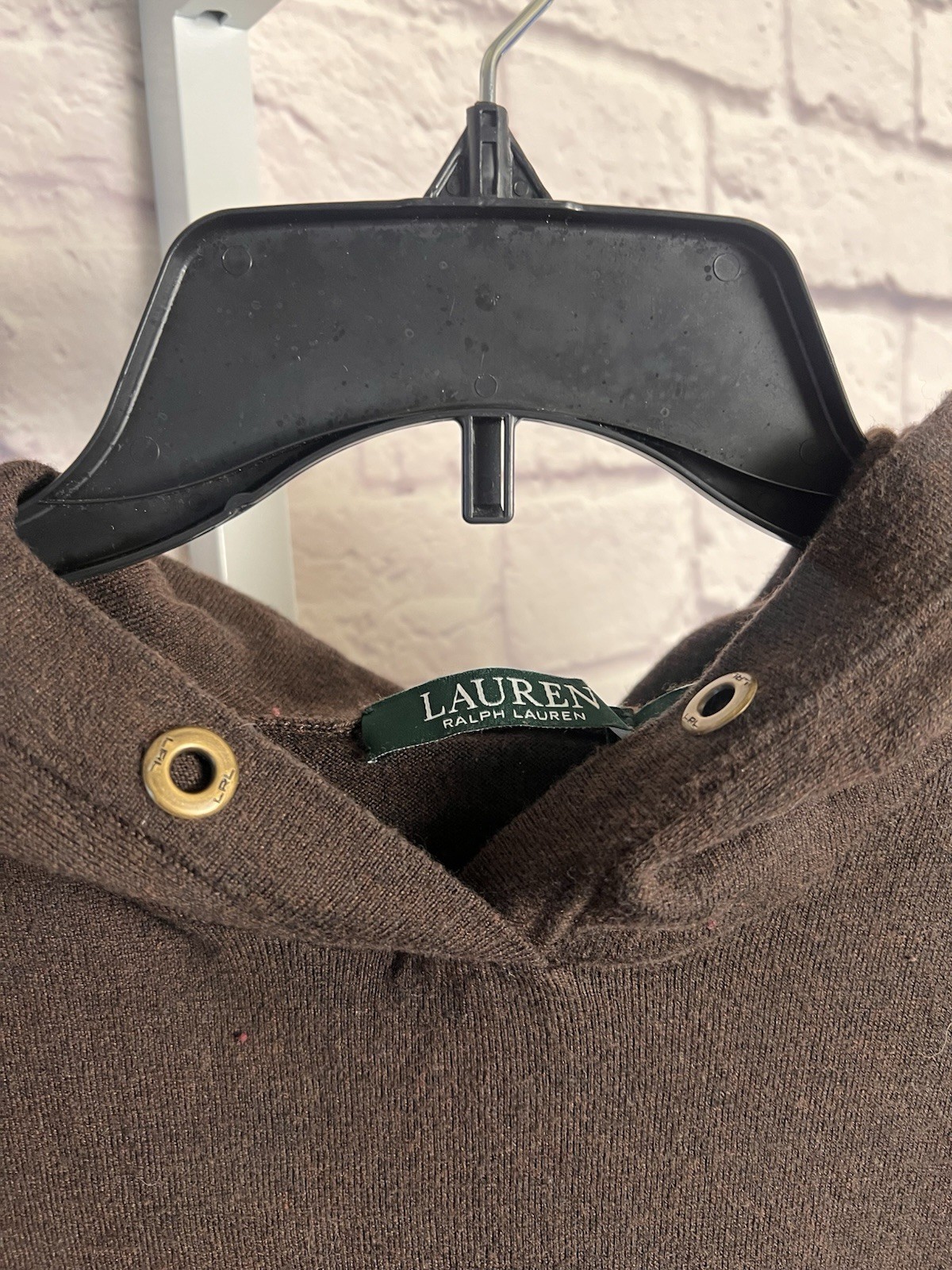 Lauren Ralph Lauren Hooded Sweatshirt with Elbow Patches size 1X
