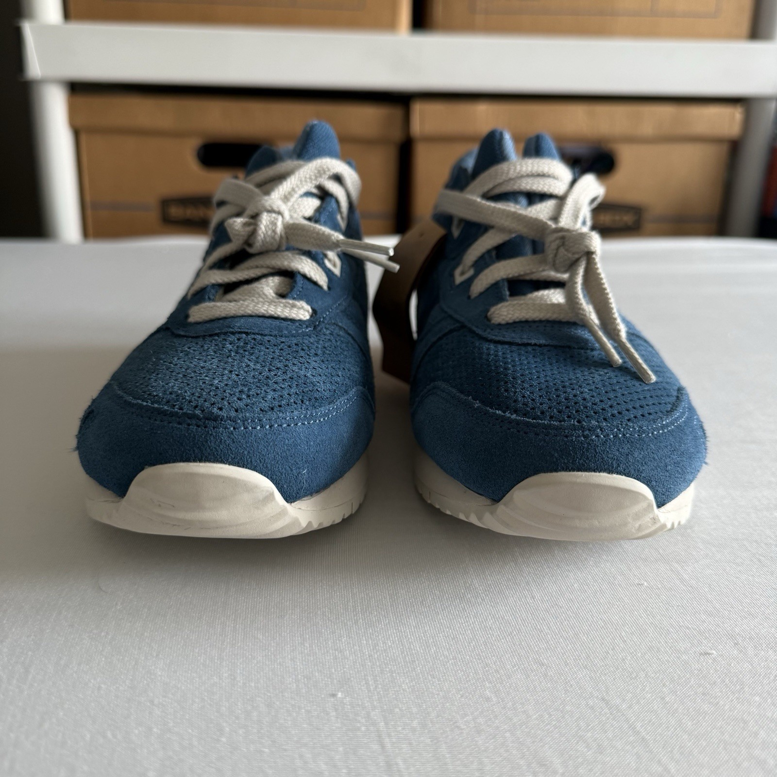 ASICS Gel-Lyte III OG Mens 8 Light Indigo Smoke Grey 1201A383-400 Running