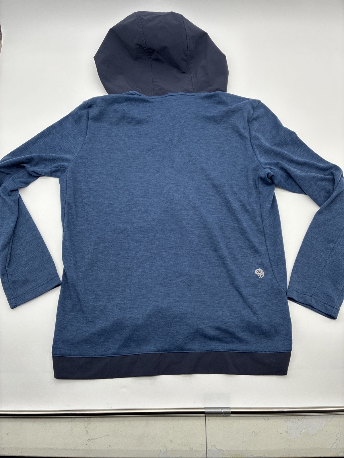 Mountain Hardwear 1/2” Zip Pullover Hoodie Jacket Blue Men’s Size Large
