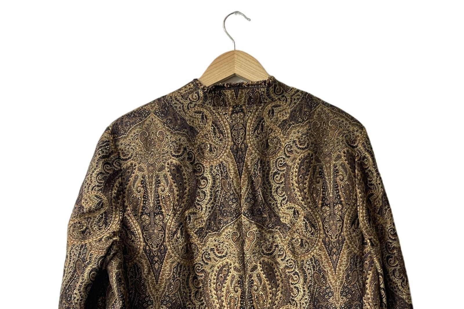Jones New York Womens Tapestry Jacket 14W Paisley Baroque Regency Victorian
