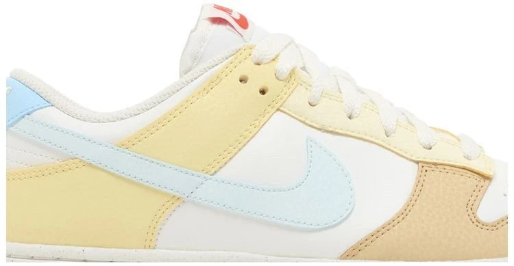 Nike Womens Dunk Low Next Nature Soft Yellow Aquarius Blue FZ4347-100 s 10
