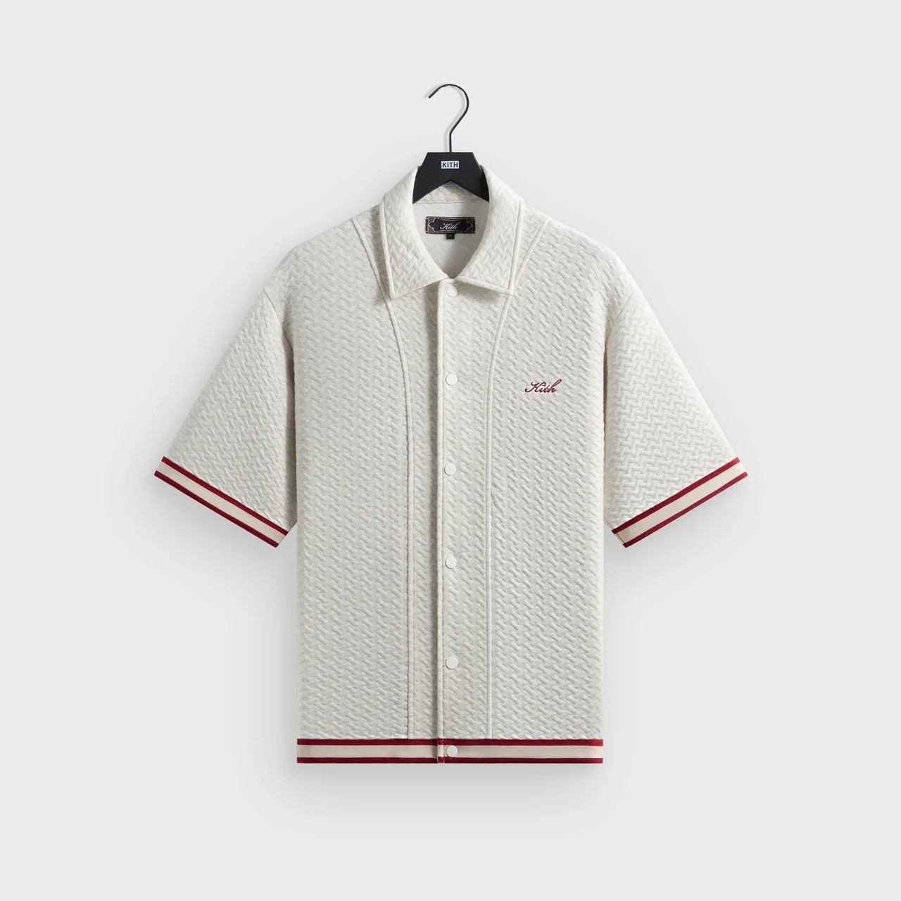 | SS26 | Kith Tessellation Interlock Woodpoint Shirt | XS-XXL | IN STOCK