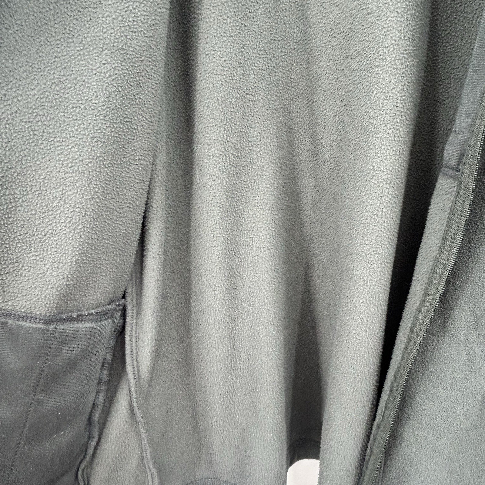Columbia Fast Trek II Fleece Jacket Men XL Gray Full Zip Outdoor Hiking