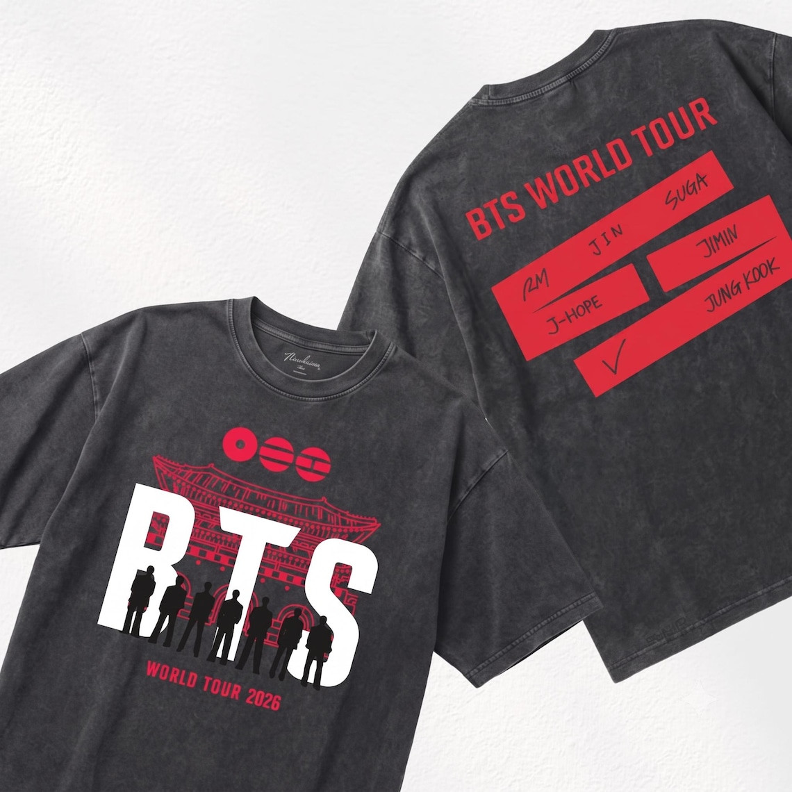 BTS World Tour Arirang K-Pop T-Shirt