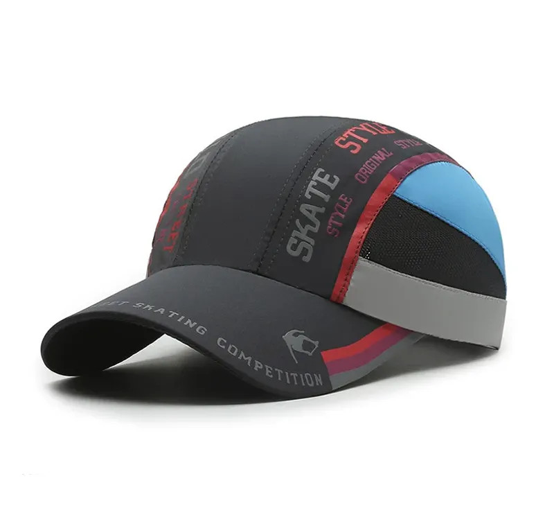Quick Dry Baseball Cap Men Women Outdoor Sports Adjustable Sun Hats