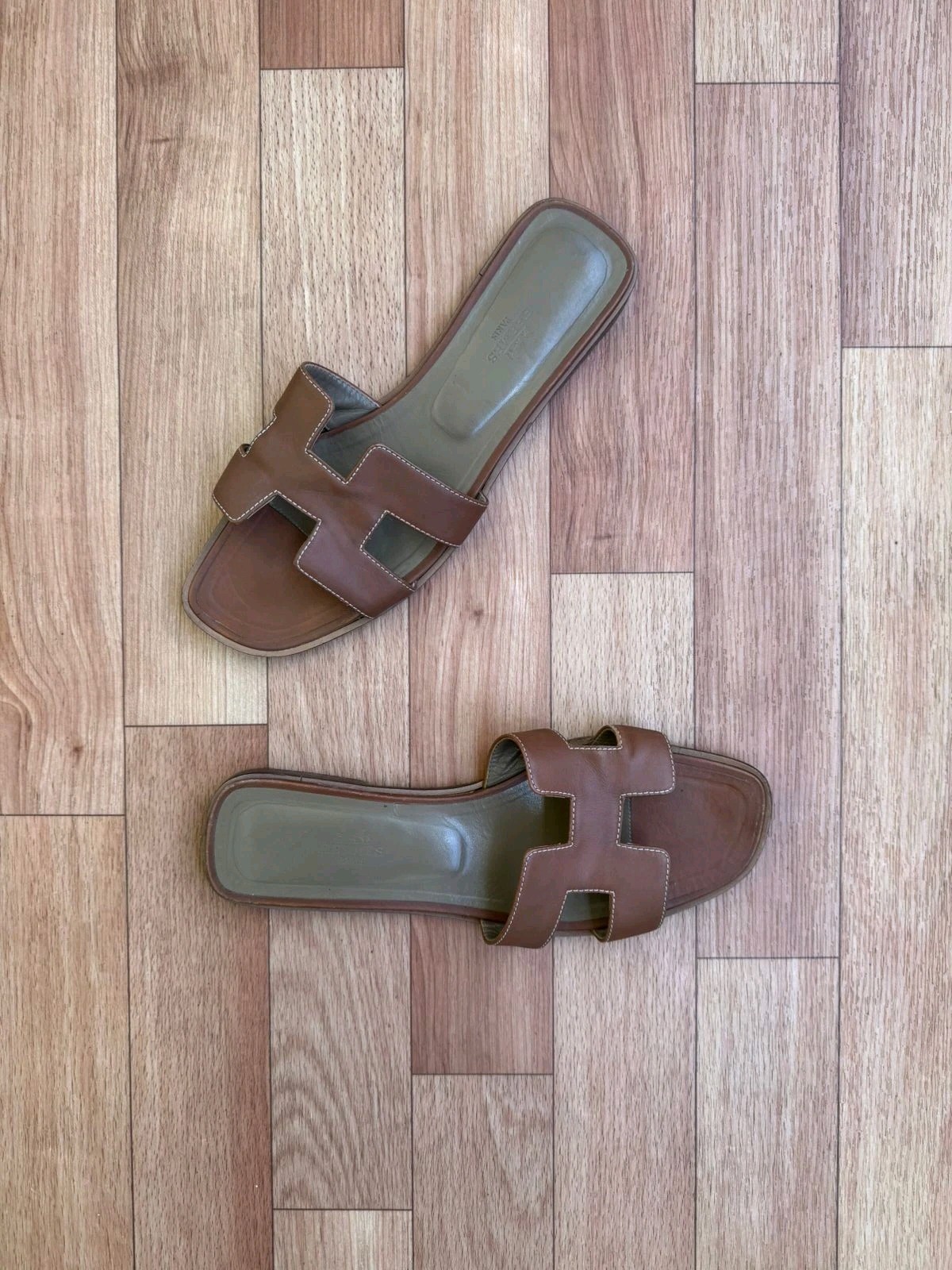 HERMES ORAN SANDALS WOMEN SIZE EU 41 , US 11 , UK 8
