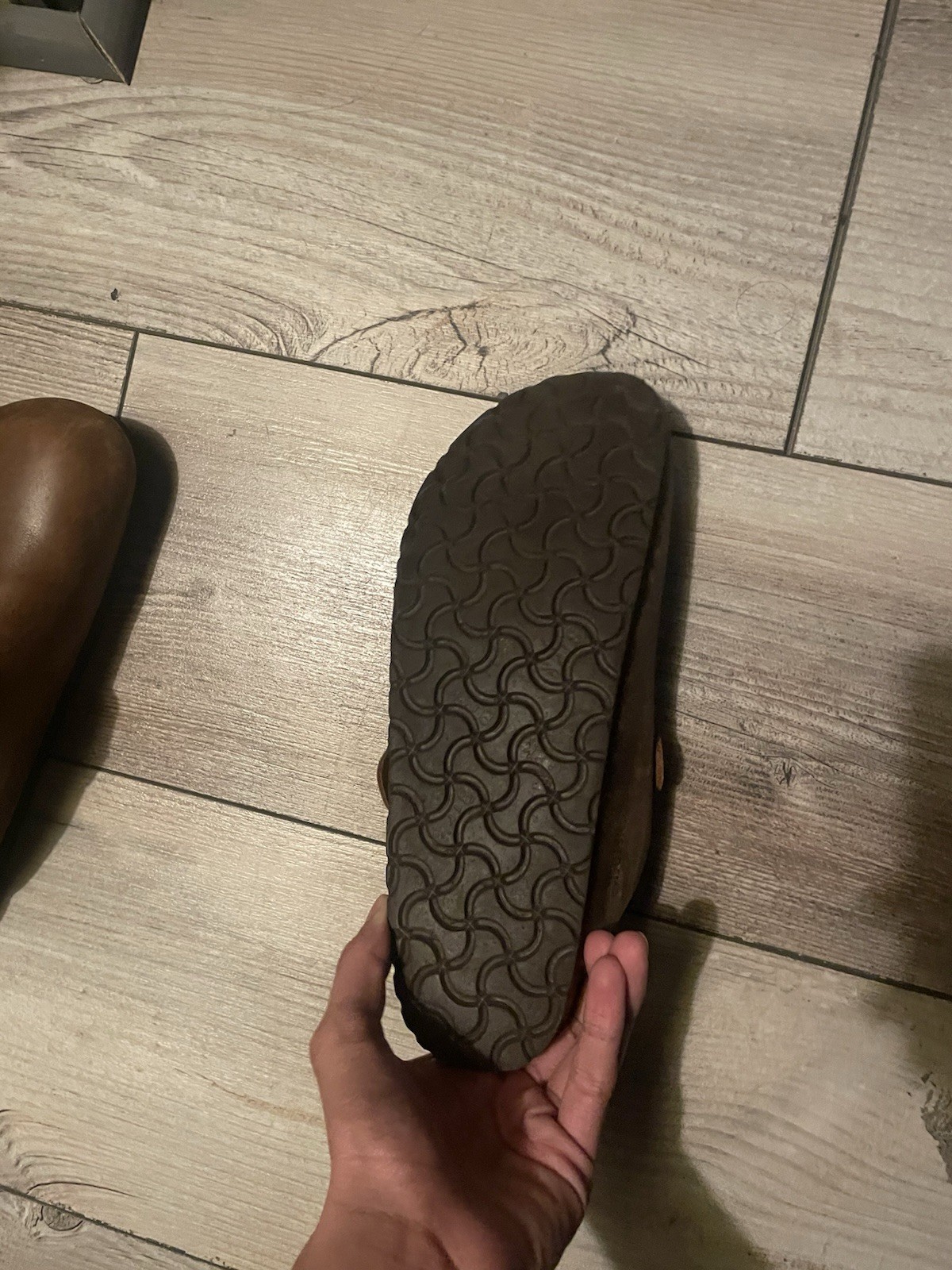 Birkenstock Boston Felt Slip-On Clogs, Brown, Size 40 (W 9/M 7)