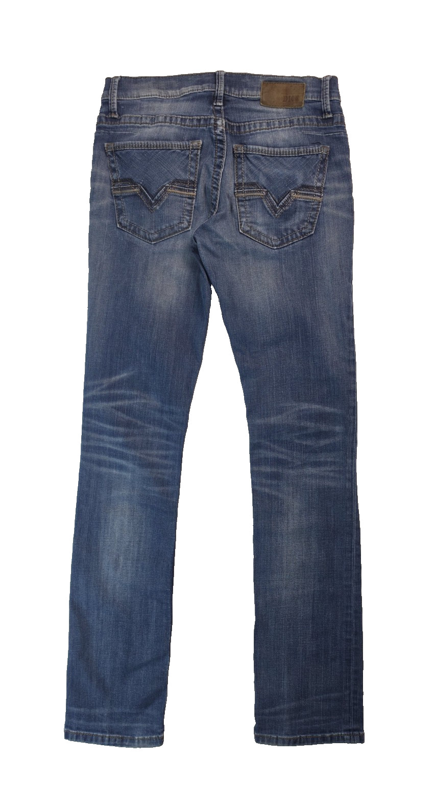 BKE Buckle Alec Straight Leg Blue Denim Jeans Mens Size 30L 30×34 RN75720