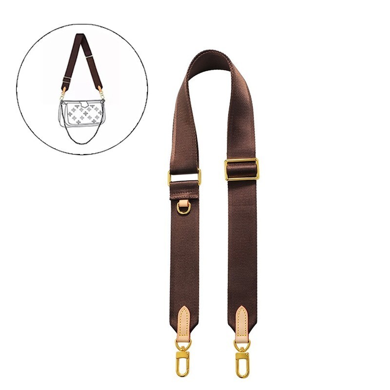 Crossbody Shoulder Strap Adjustable For Lv Multi Pochette Accessorie Replacement
