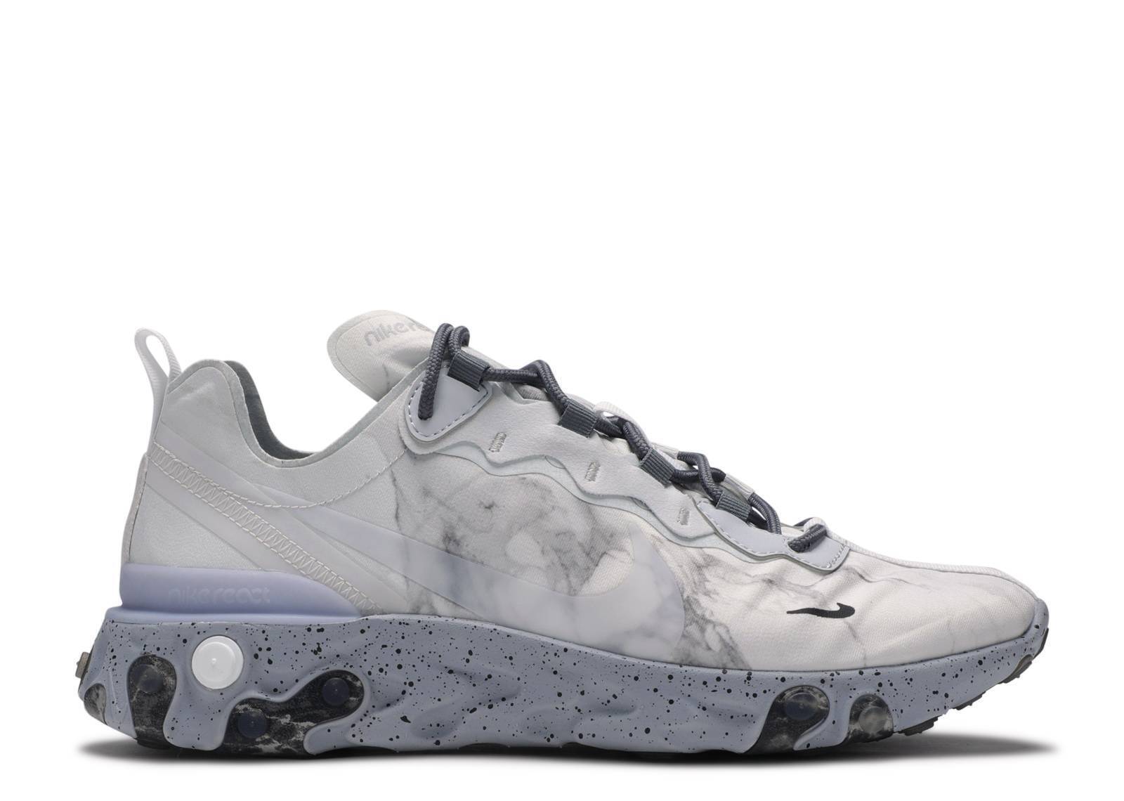 Nike Kendrick Lamar Shoe SZ 15 x React Element 55 Running Pure Platinum CJ3312
