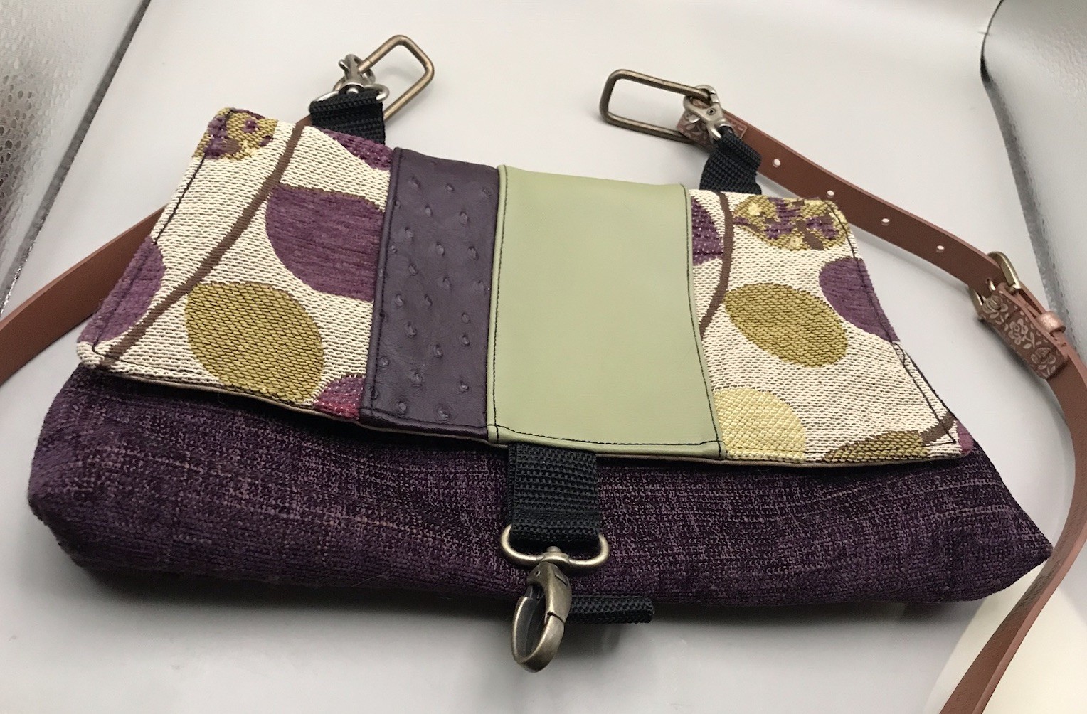 Material Girl Designs Crossbody Purse Bag Man Made Materials