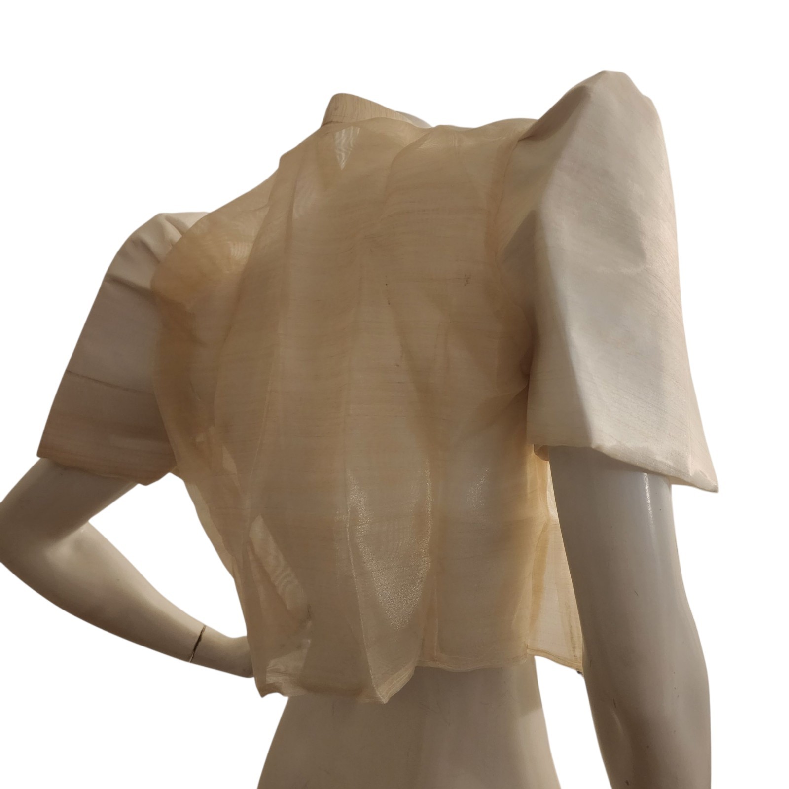 Filipiniana Bolero Pinya Sz Extra Large/XL w/Beige Patch Philippines