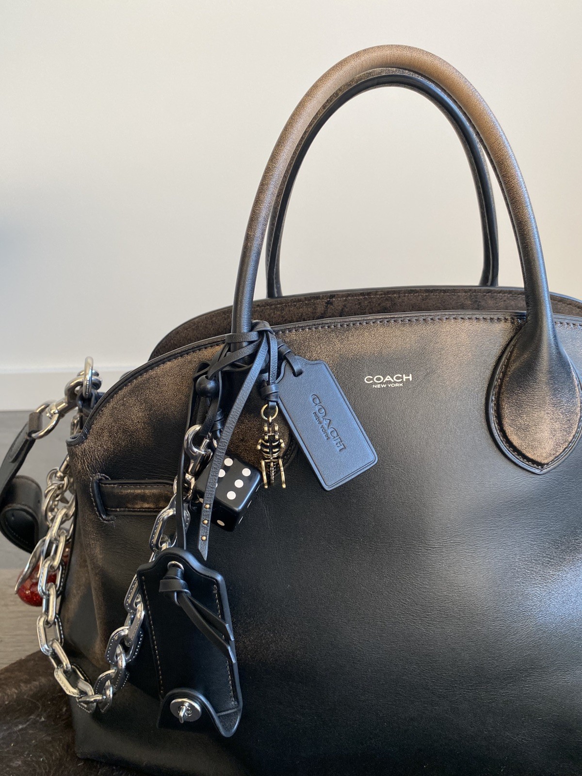 Coach Soft Empire Carryall Bag 40 In Loved Leather
