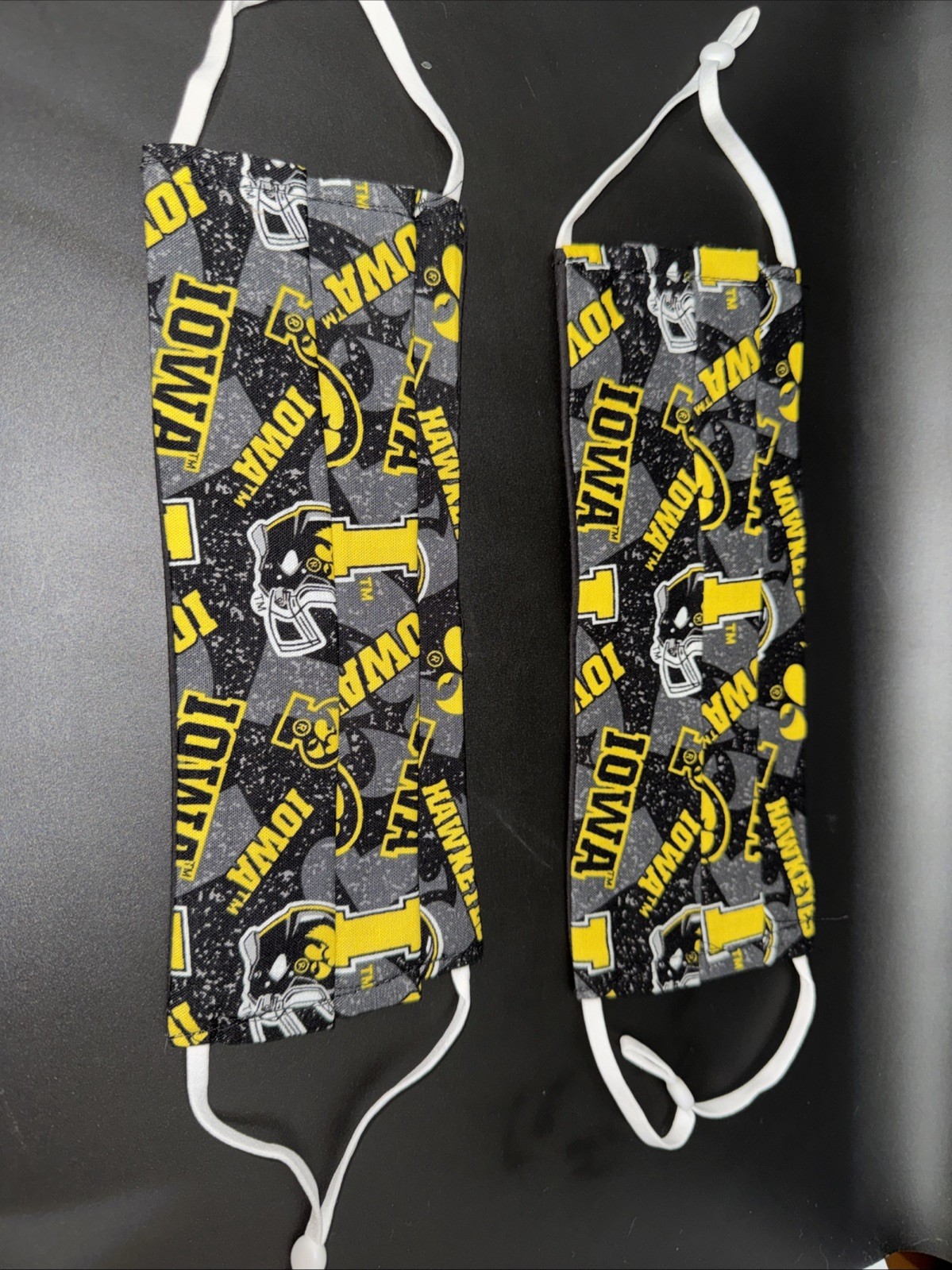 FOOTBALL TEAMS FACE MASKS HANDMADE FABRIC WASHABLE AND REUSABLE MADE IN USA
