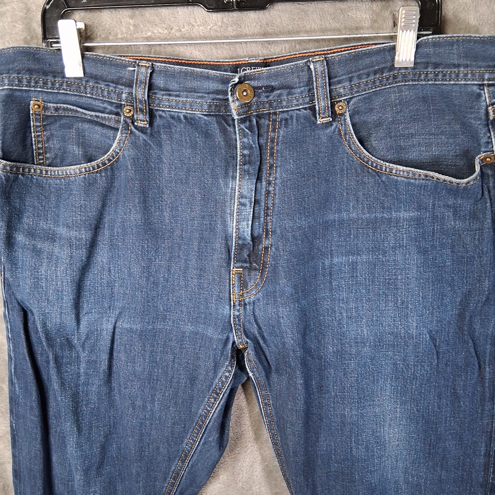 ​J.Crew The Sutton Straight Fit Selvedge Denim Jeans Men’s 36×30 Blue Casual