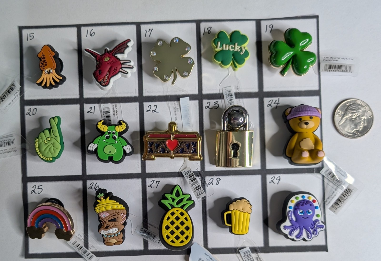 CROCS Jibbitz Charms – Your Choice – Multiples ship for $4.75
