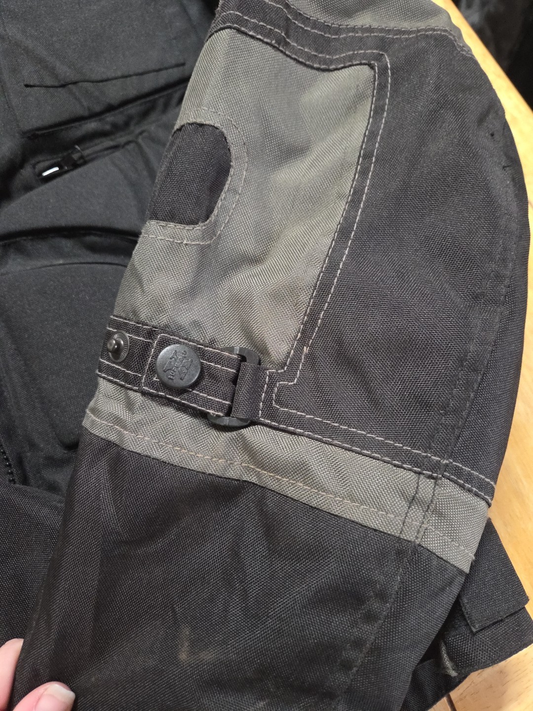 XELEMENT Padded Without Zip Out Liner Motorcycle Jacket Waterproof