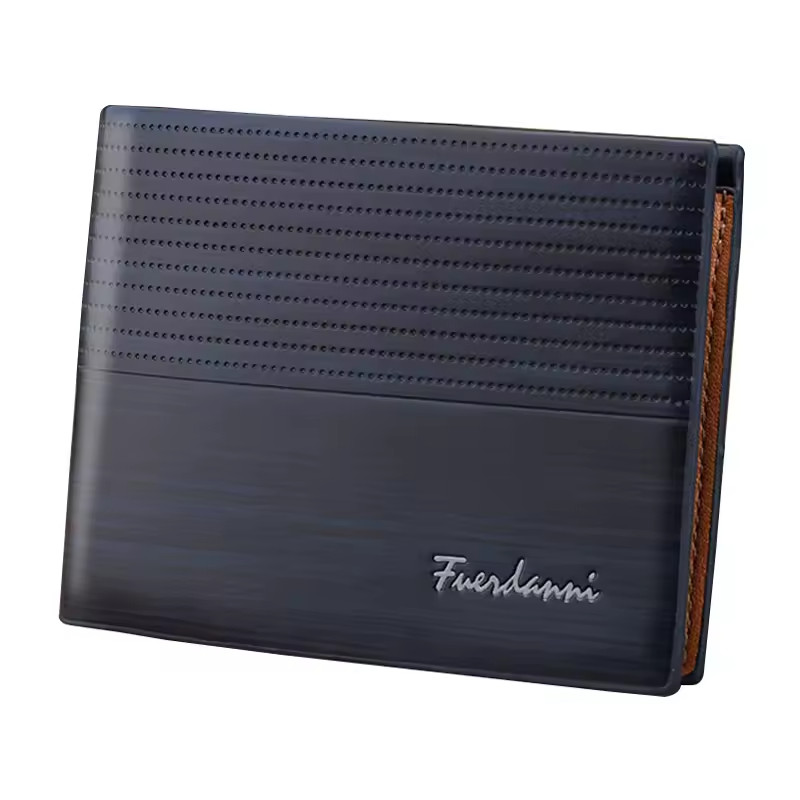 Men’s Bifold Wallet Money ID Credit Card Holders Men Short Purse RFID Blocking