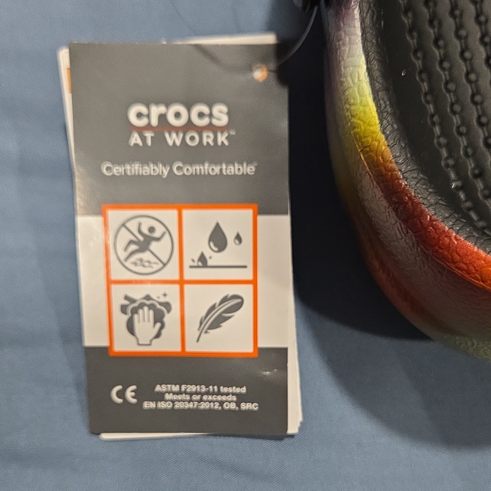 crocs at work