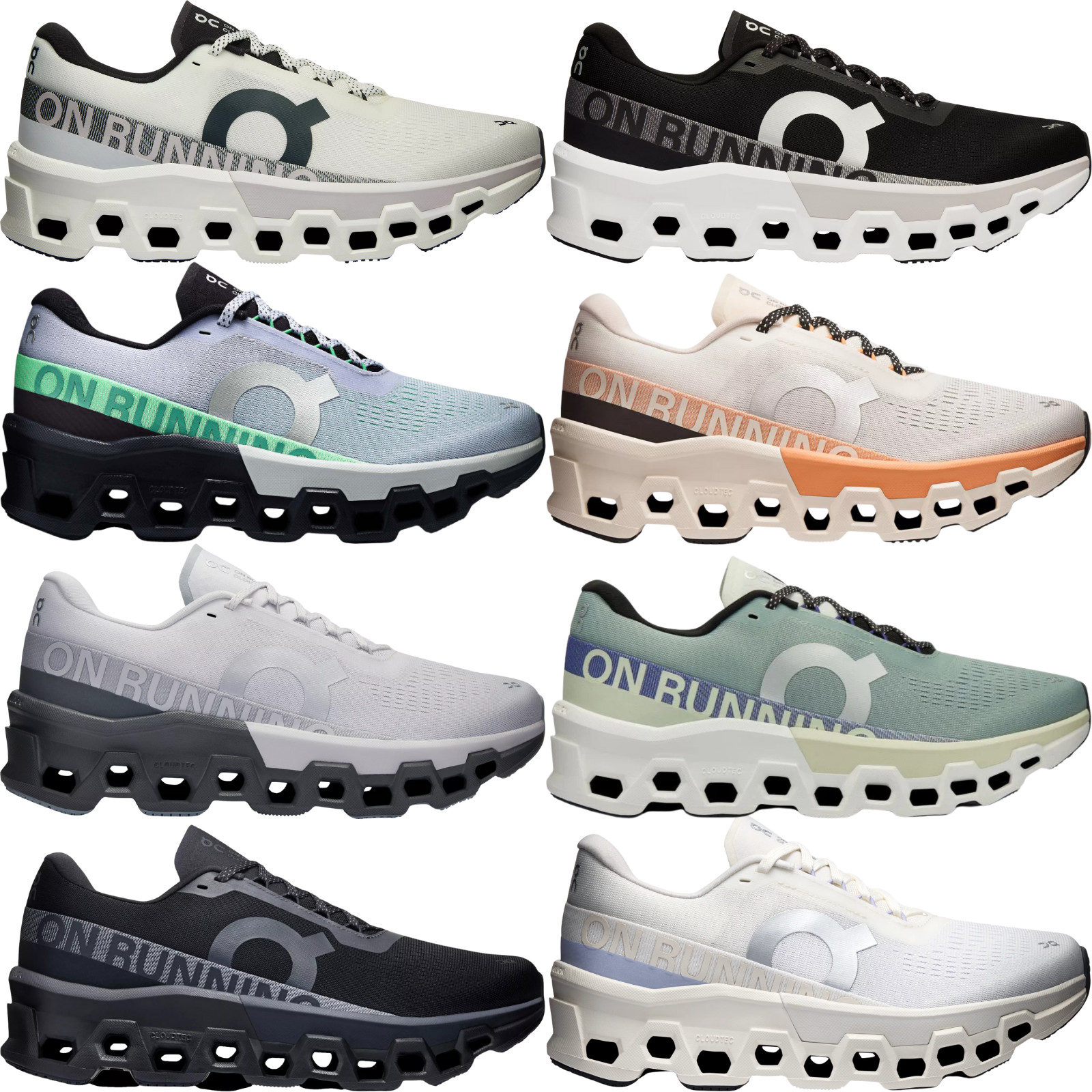 On Cloudmonster 2 Women Running Shoe US Size 6-11 New Colors New in Box Athletic