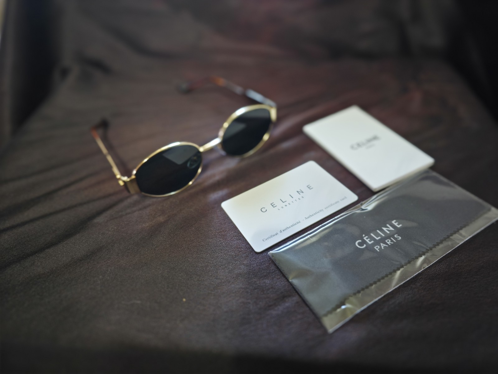 Celine Triomphe Women’s Sunglasses Oval