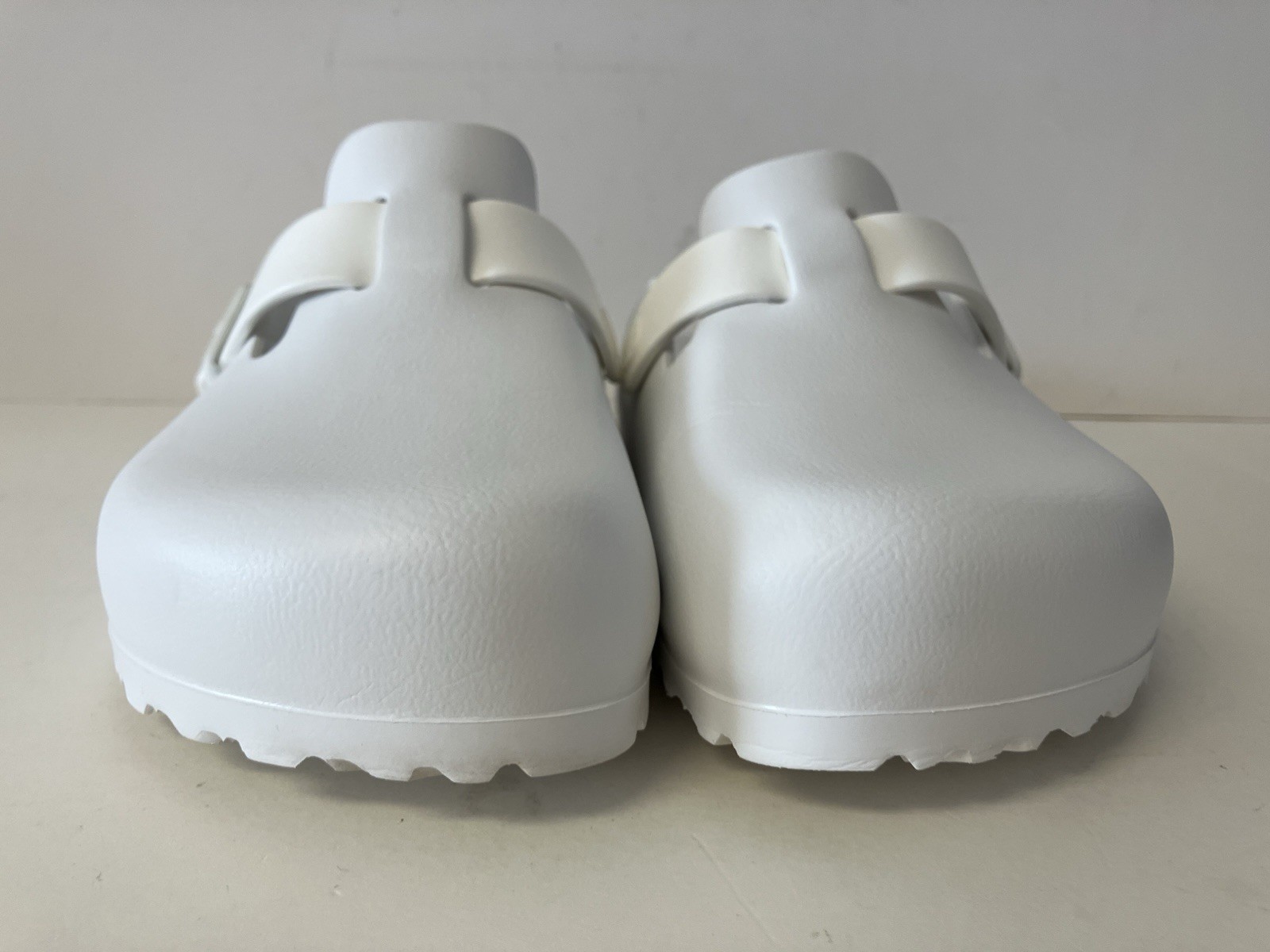 Birkenstock Boston Eva Clogs Bone White Slip On Size 37 US W6 M4 EXCELLENT