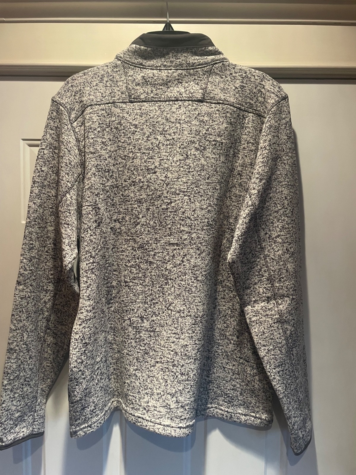 MENS LARGE COLUMBIA 1/2 ZIP FLEECE PULLOVER NWOT