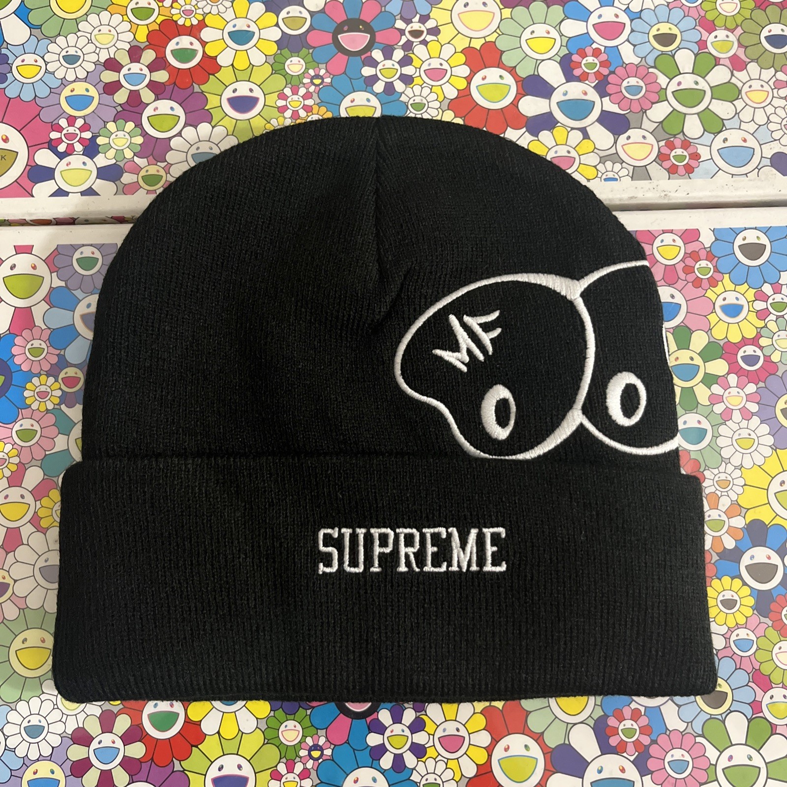 NEW Supreme MF Doom Beanie Black FW23BN74 One Size