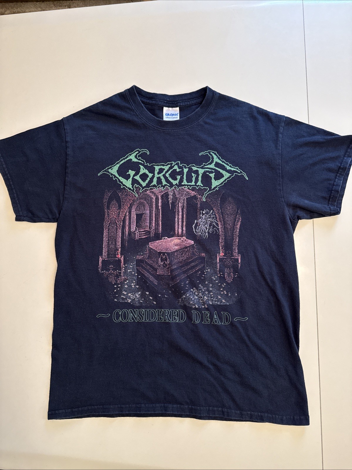 Official Gorguts Considered Dead Tee Shirt M Medium Death Metal