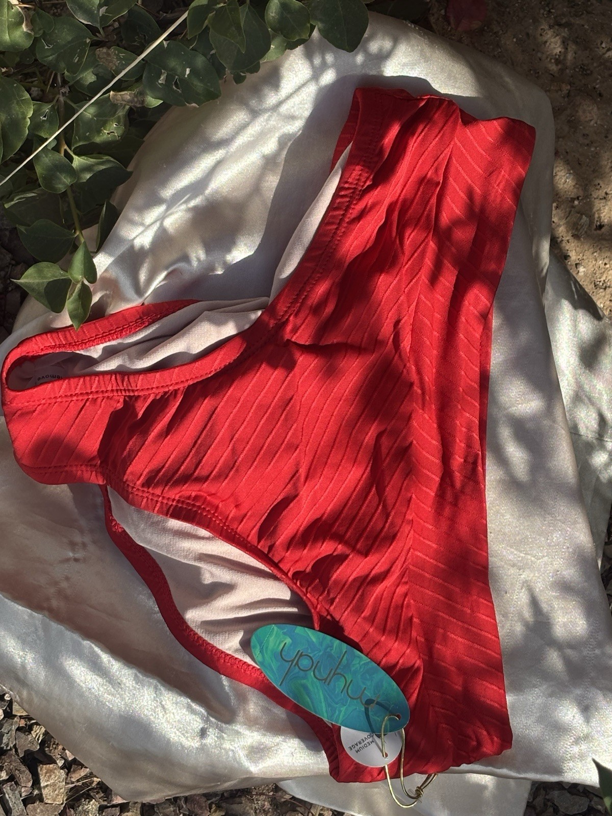 Mynah Size Small Red Swimwear Swimsuit