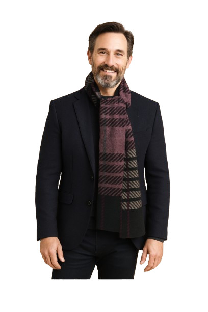 Mens 100% Silk Scarf, 70″L x 12″W, from Nordstrom Mens Shop