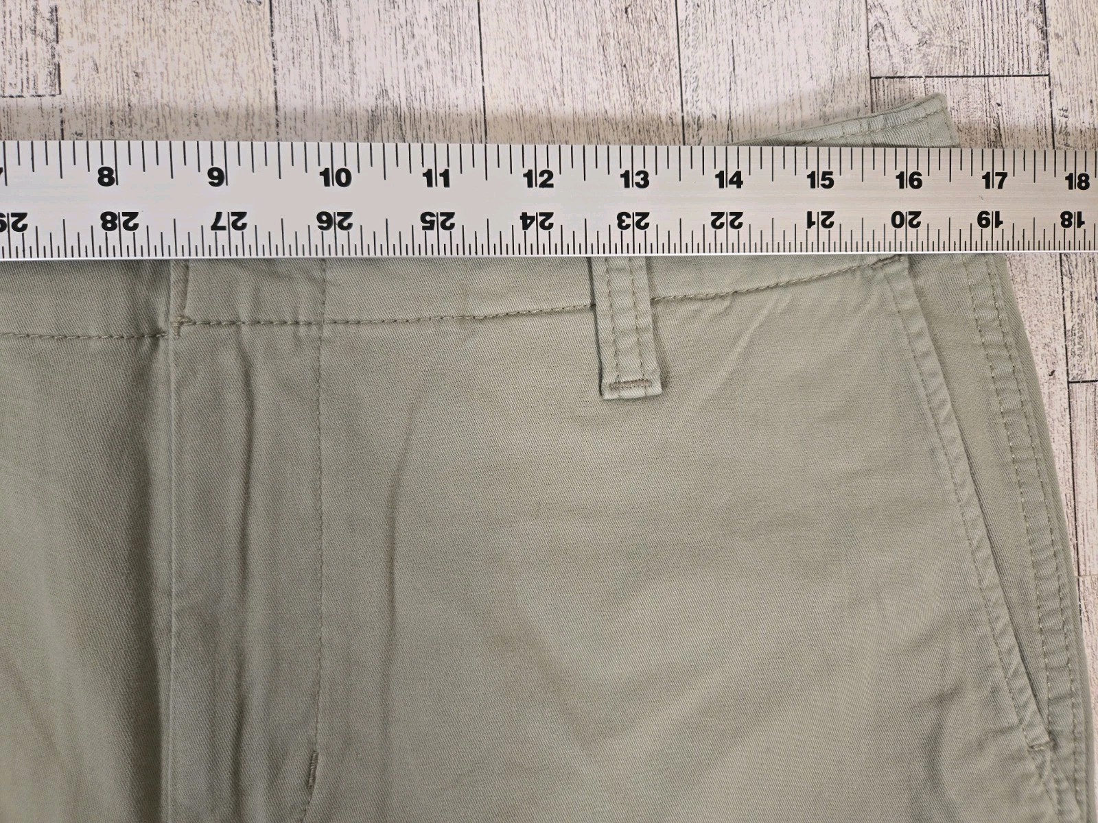 Gap Womens Pants 12 Slim Ankle Green Pockets Inseam 26.5″ NEW