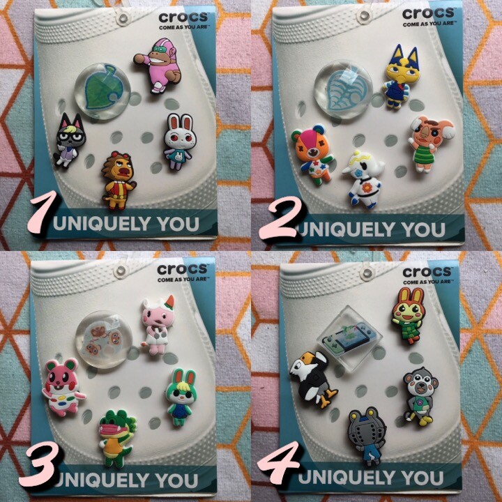Crocs Handmade jibbitz 5pc nintendo switch animal crossing acnh shoe charms 19