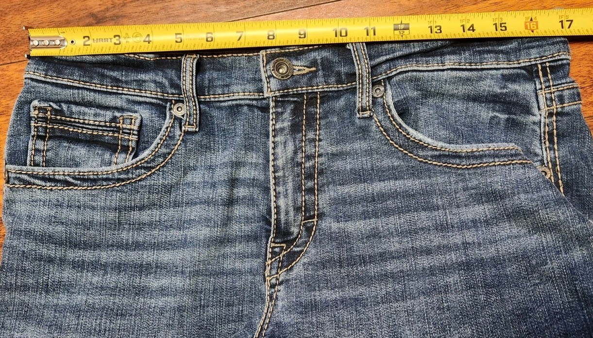 BKE Jake Bootleg Jeans Men’s Size 34×32 Cell Phone Pocket Buckle Denim Pants