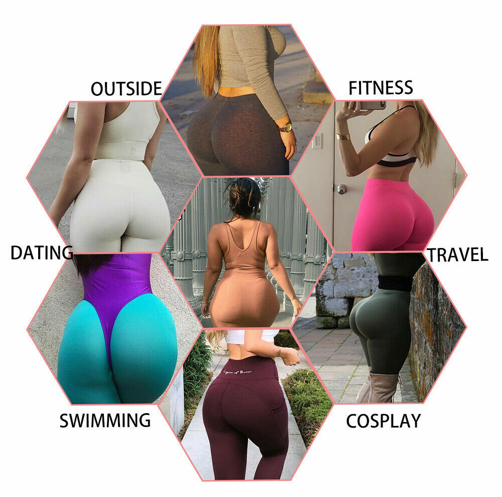IMI Silicone Pants Hip Lift Butt Enhancer Panty Crossdresser Fake Vagina Panties