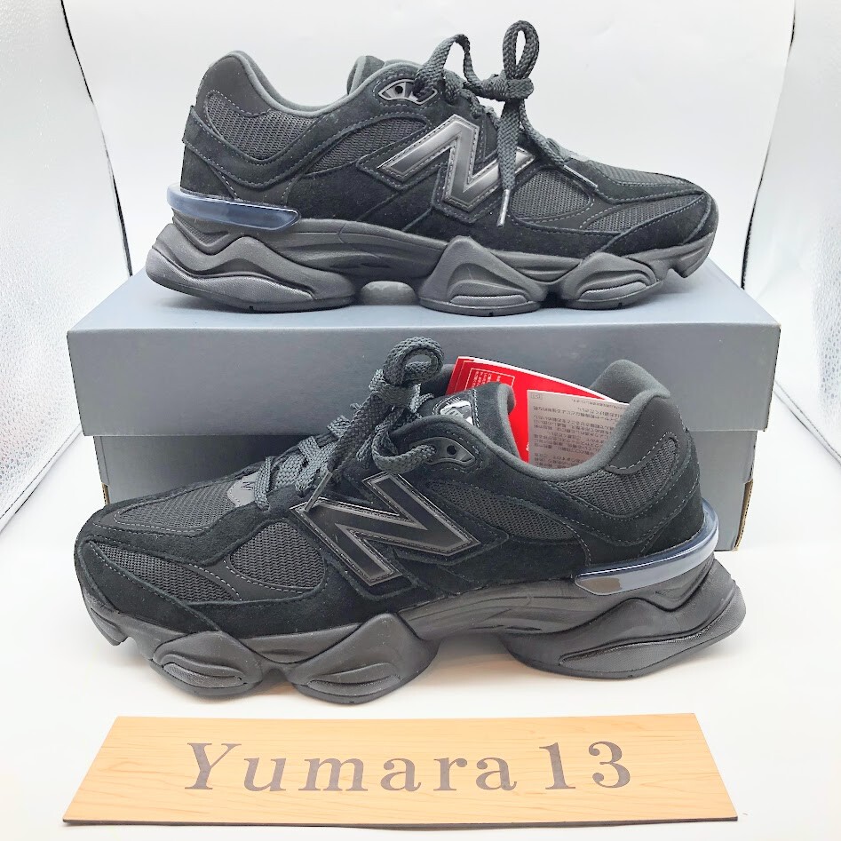New Balance 9060 Triple Black U9060BPM Size US Men’s 4-14 Brand New