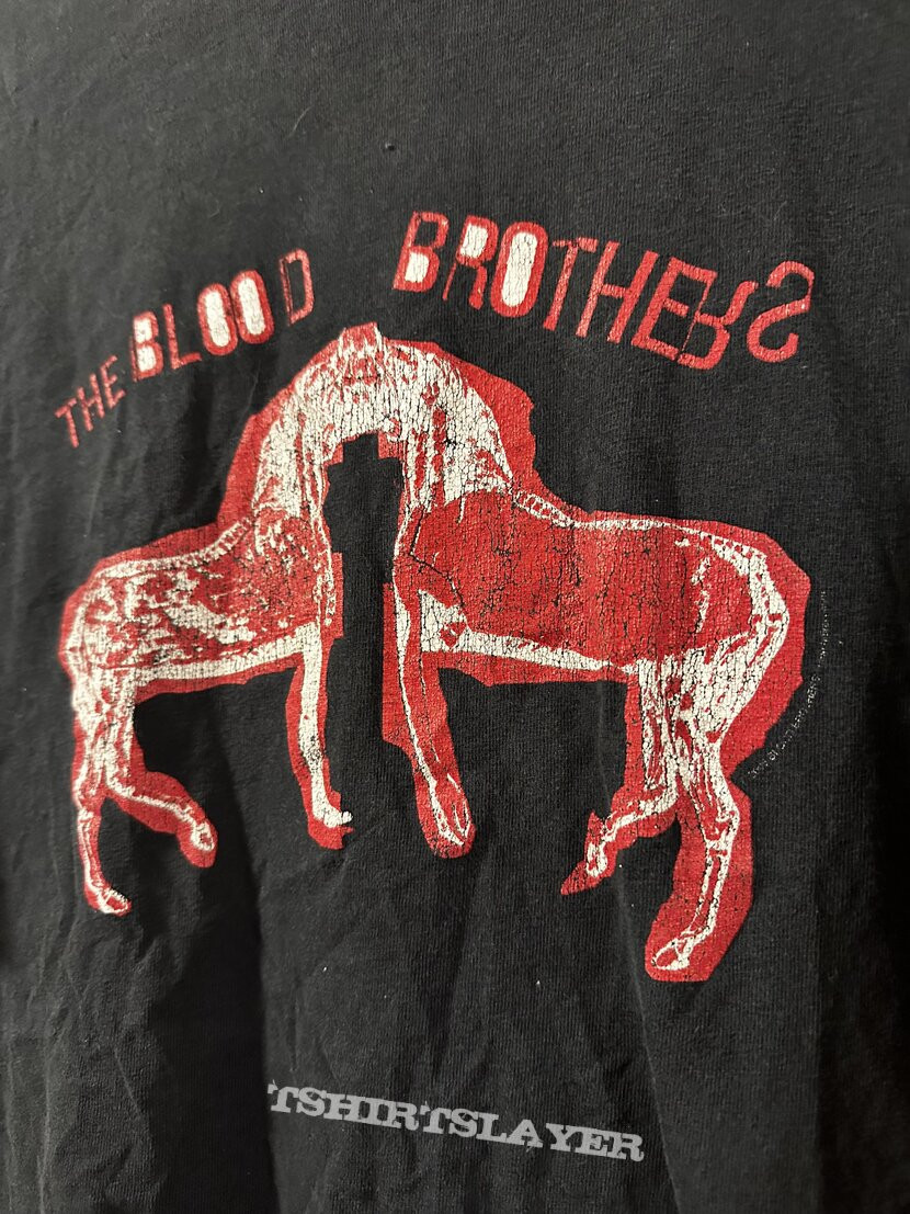New Popular The Blood Brothers Black T-Shirt Cotton Full Size